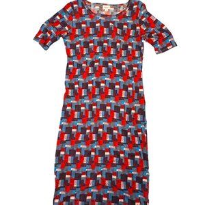 Lularoe Julia Dress Size L